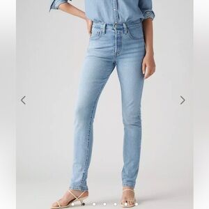 Levi’s Women’s 501 Skinny Jeans Size Waist 27 Length 28